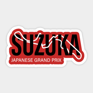 Suzuka Grand Prix T-Shirt, Japan Grand Prix Tshirt, Suzuka F1 Hoodie, Scuderia Ferrari Shirt, Ferrari Crewneck Tee, Ferrari, Japanese Formula 1 Stickers and Gifts Sticker